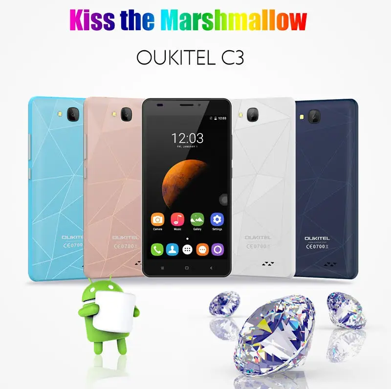 Ultra budget phone Oukitel C3 enters the presale period