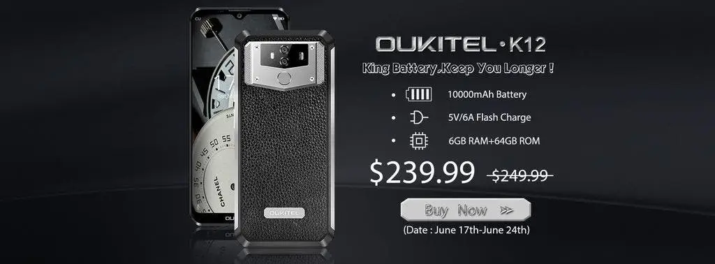 Video : Crazy factory tests of the new big battery model OUKITEL K12