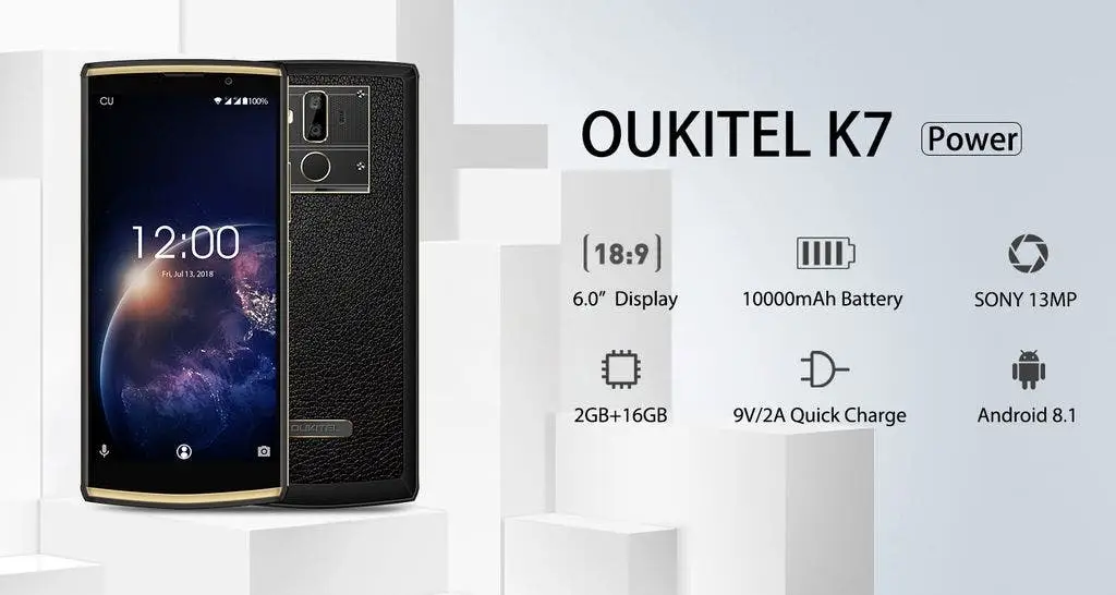 Cheaper OUKITEL K7 Power with 10.000 mAh battery coming soon