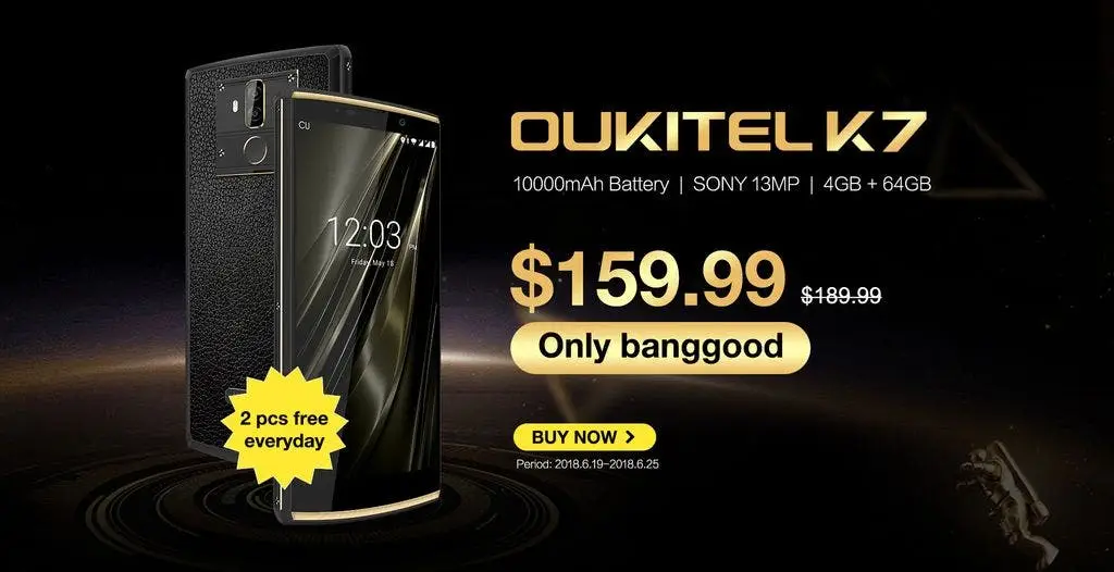 Check out the performance video for OUKITEL K7, presales starting tomorrow