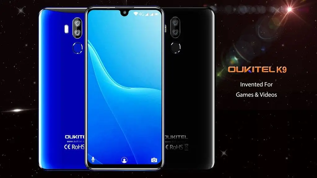 Oukitel K9 with 5V/6A charging challenges Huawei's 9V/2A solution