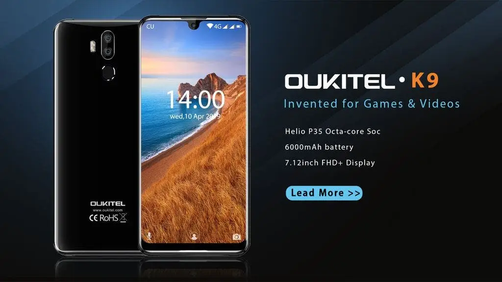 OUKITEL K9 with Helio P35 gets tested in Antutu and games