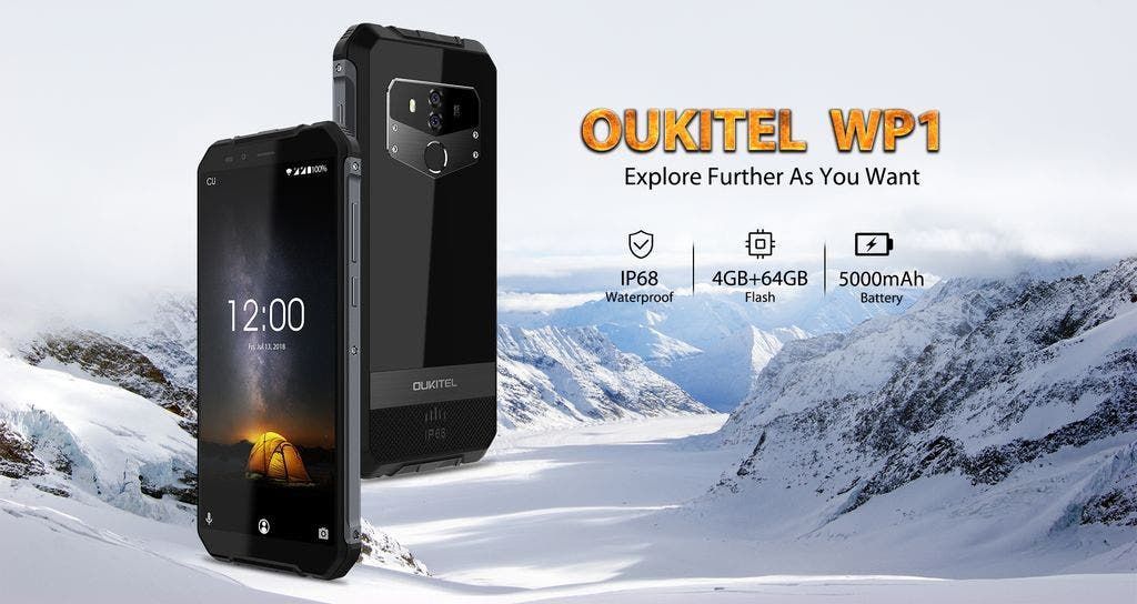 OUKITEL WP1 revealed as a new rugged phone with wireless charging