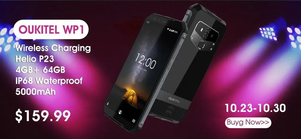 OUKITEL WP1 sales starts with a great discount to just $159.99