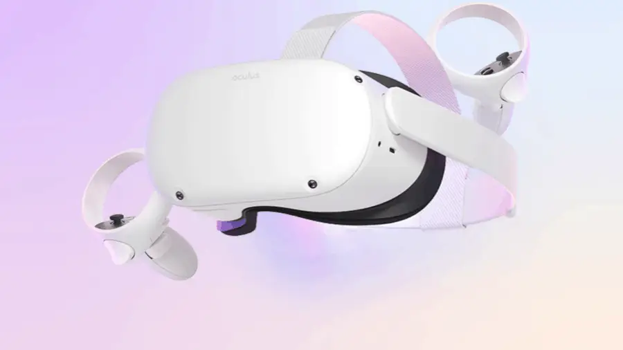 Oculus Quest 2 VR headset render appears online