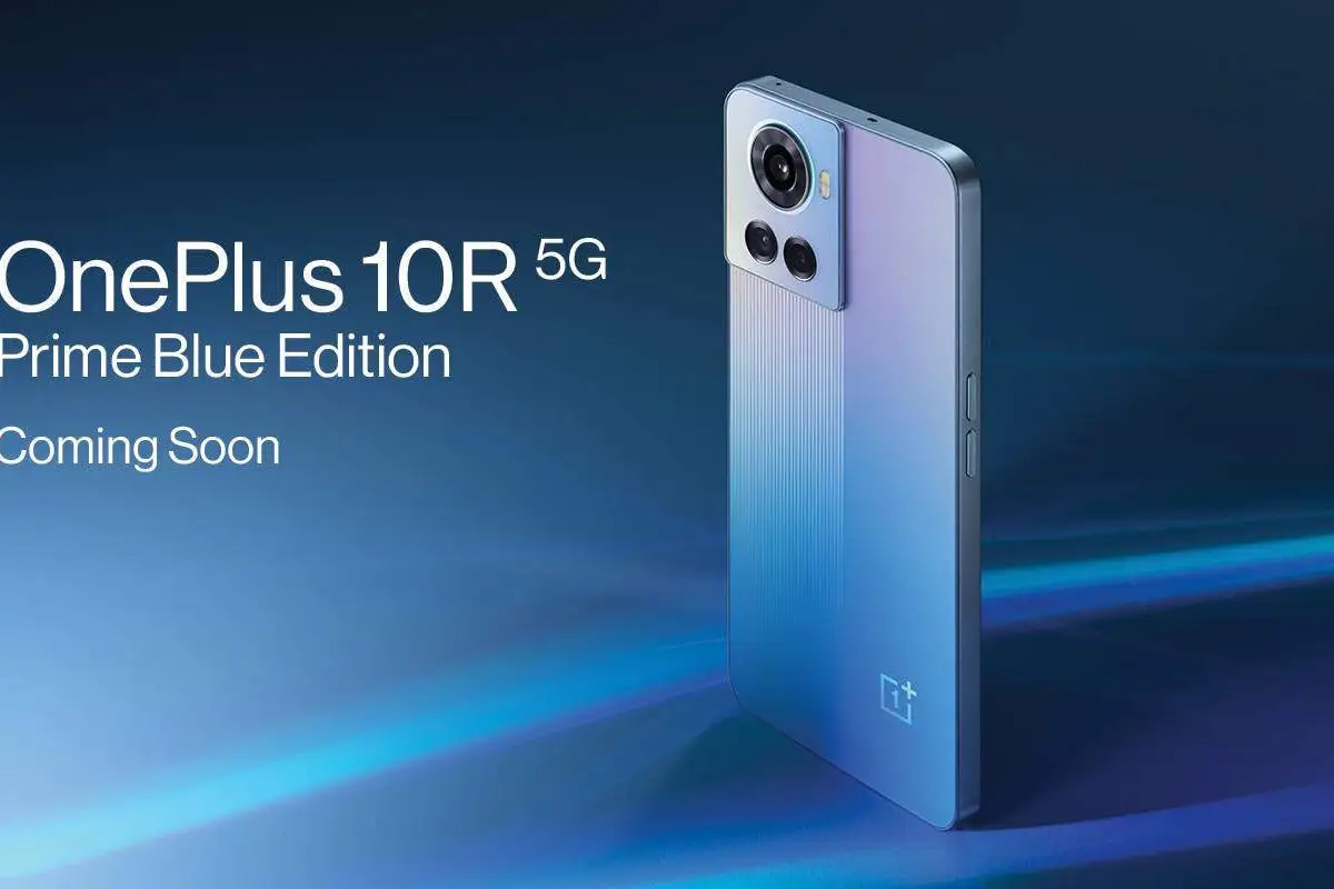 OnePlus 10R 5G Prime Blue Edition coming to India soon