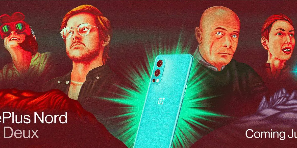 OnePlus Nord 2 Teaser Poster Shows The Entire Back Design
