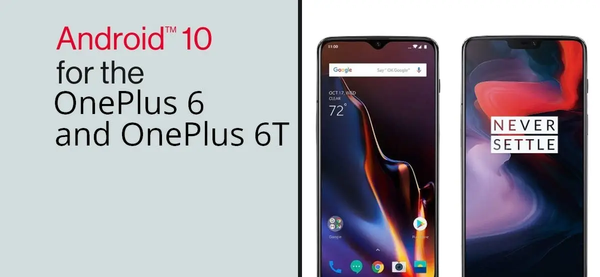 Latest OxygenOS update prepares OnePlus 6 and 6T for Android 10