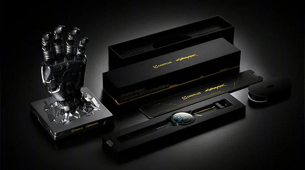 OnePlus Watch Cyberpunk 2077 Limited Edition goes official with Jonny-Silverhand charger