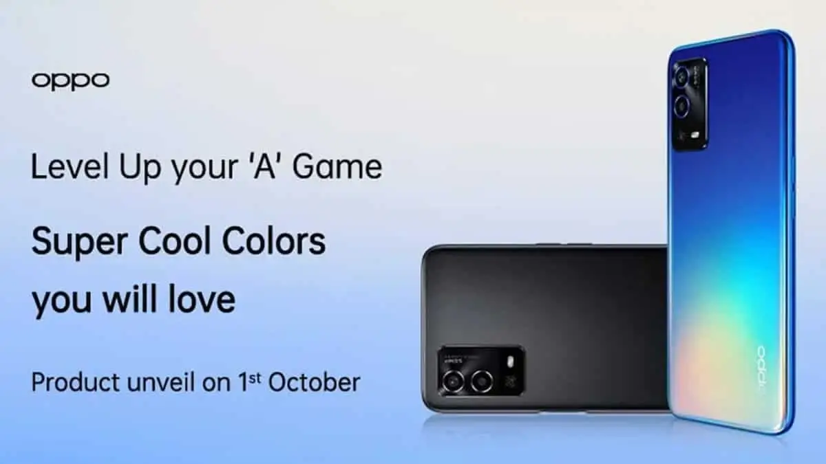 Oppo A-Series To Launch In India On Oct. 1, Could Be A55 4G Model