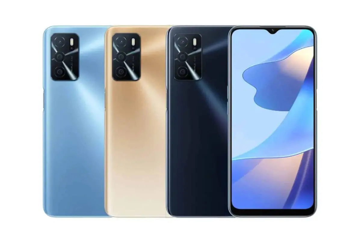 OPPO A16 smartphone with HD+ screen and 5000 mAh battery presented