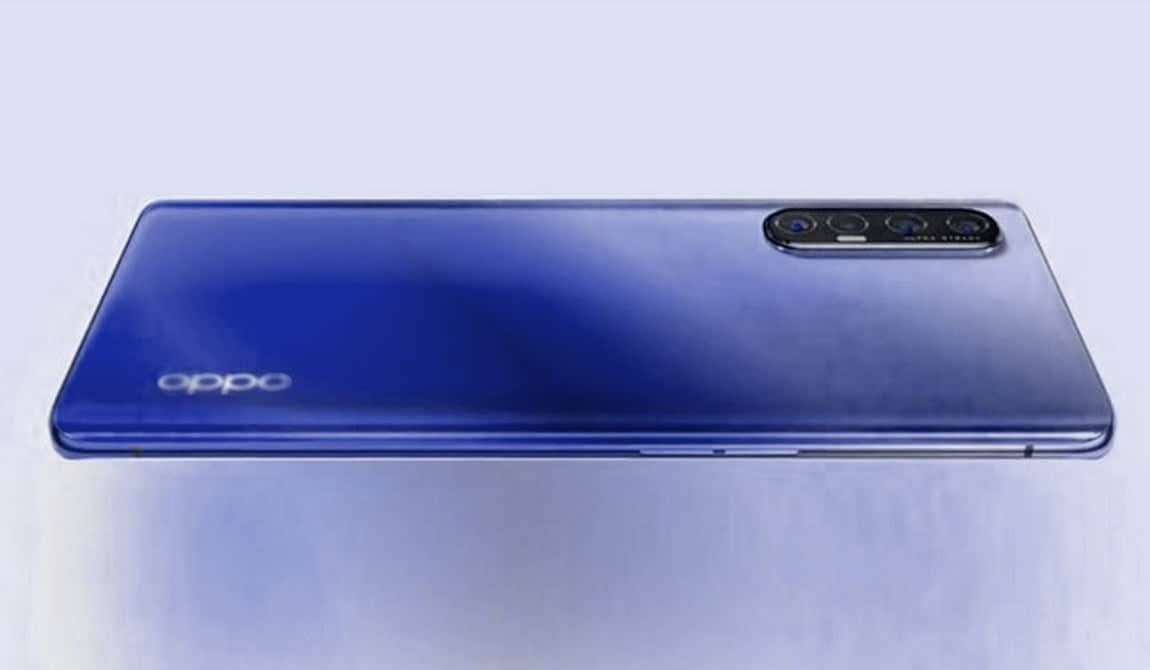 Oppo Find X2 Neo surfaces in high-quality render