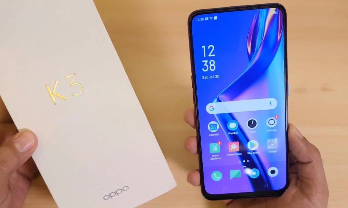 OPPO K3 Blue version commence pre-sale