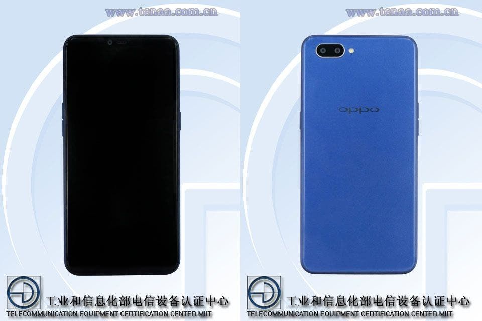 Possible Oppo R15s gets certified at TENAA