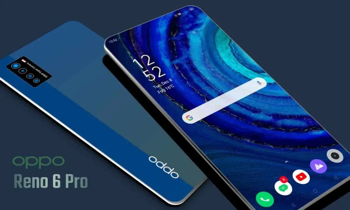 Oppo Reno 6 specs and official images have appeared