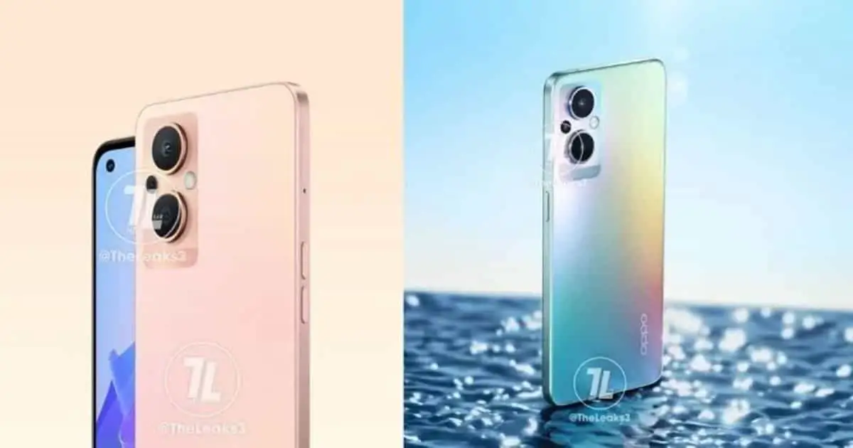Oppo Reno 7Z Official Images Leaked, Colors & Other Details Revealed