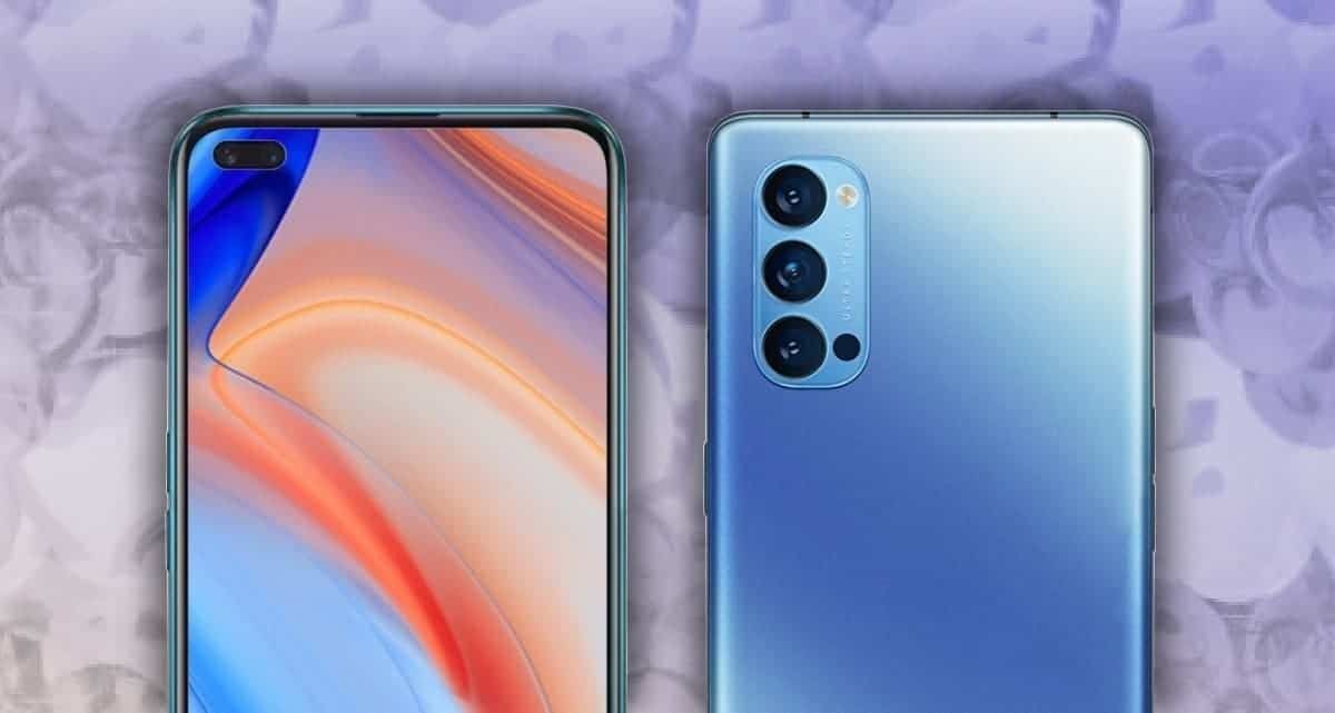 Oppo Reno4 and Reno4 Pro surface in leaked live photos