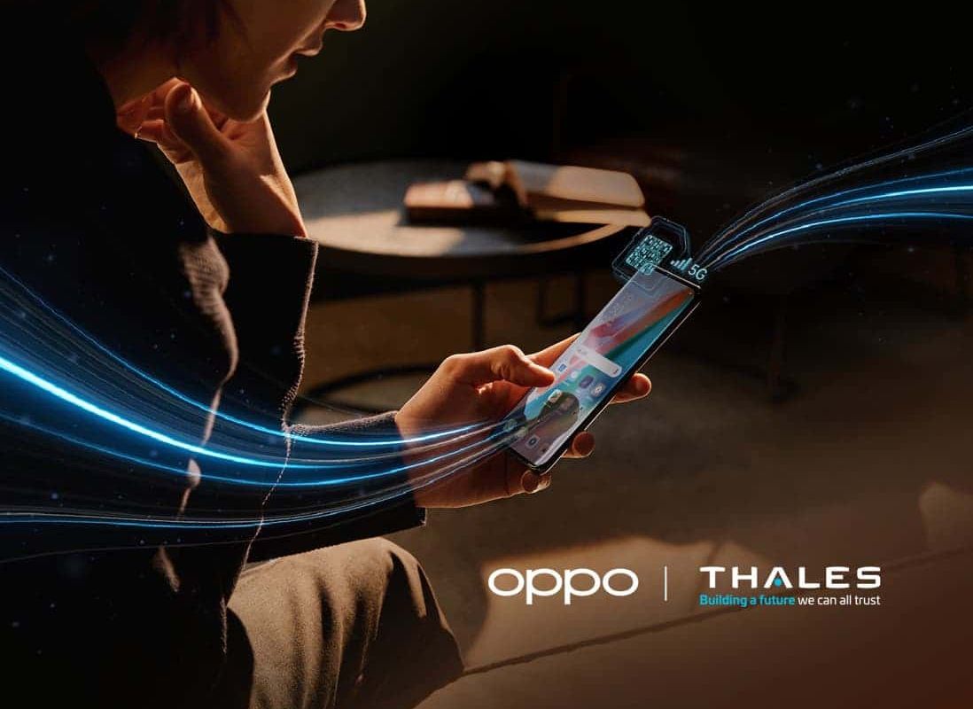 Oppo releases the world's first eSIM smartphone that supports 5G SA