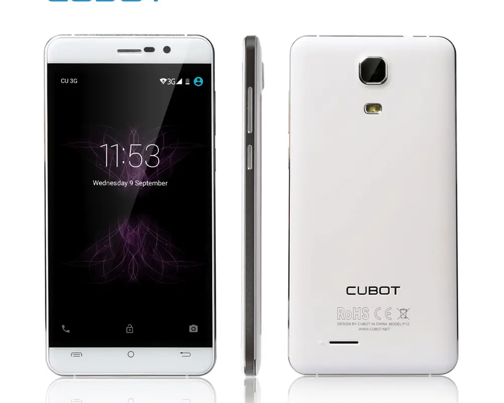 Update: Cubot P12 ships from under £85 and available from Amazon and Ebay