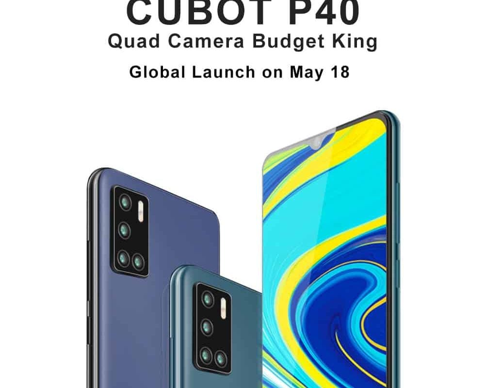 Quad-camera budget king CUBOT P40 launching May 18th