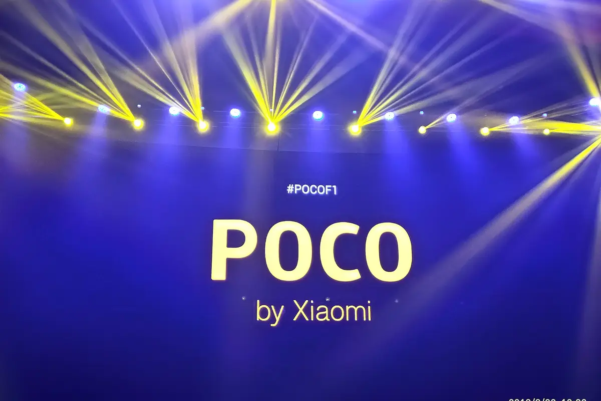 Pocophone F1; top features and launch event images