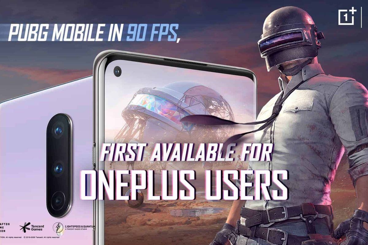 OnePlus devices to exclusively support PUBG Mobile at 90fps