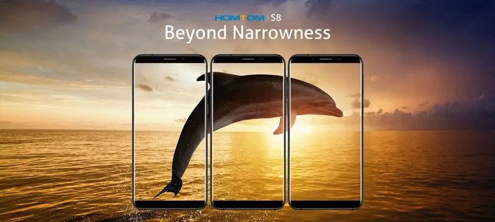 All-screen Homtom S8 heavily discounted on the Cafago e-shop
