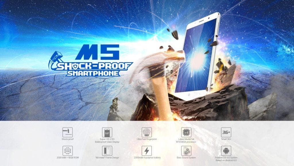 World’s first notched rugged phone Ulefone Armor 5 real photos leaked