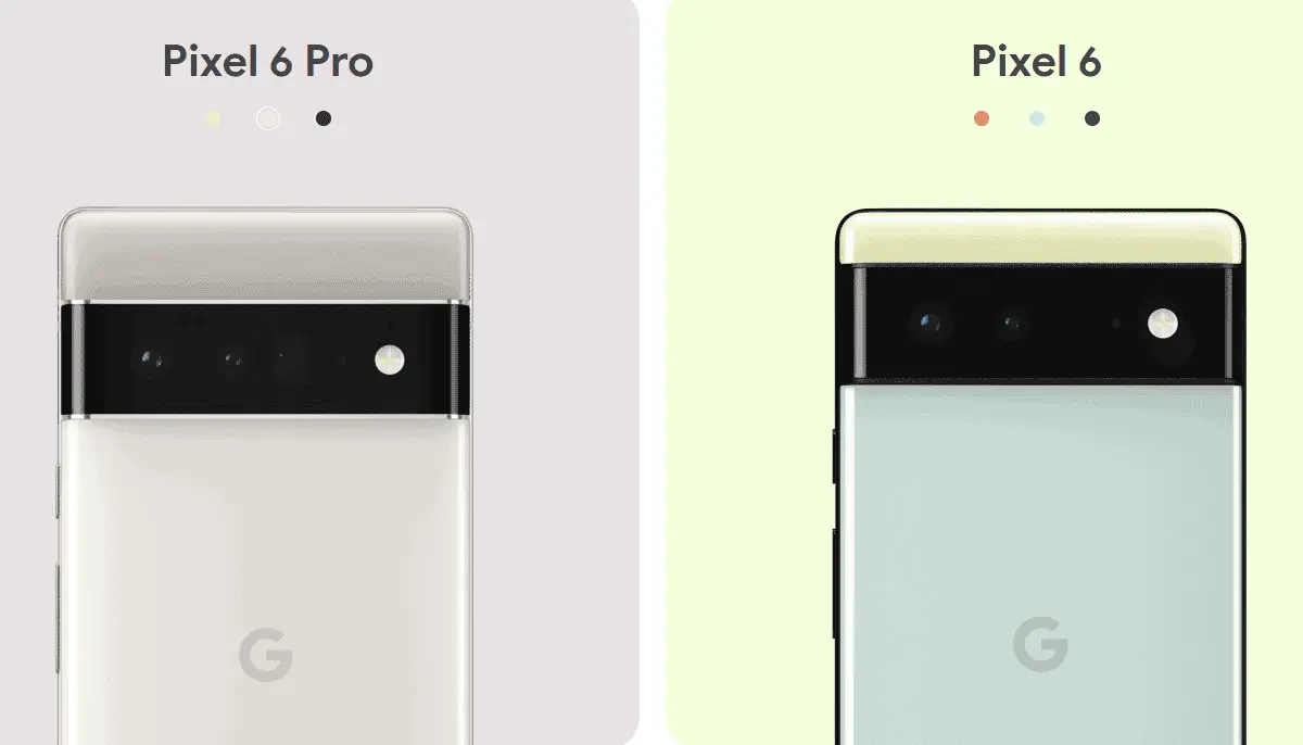 Google Pixel 6 / 6 Pro with the "Tensor" chip will arrive this fall