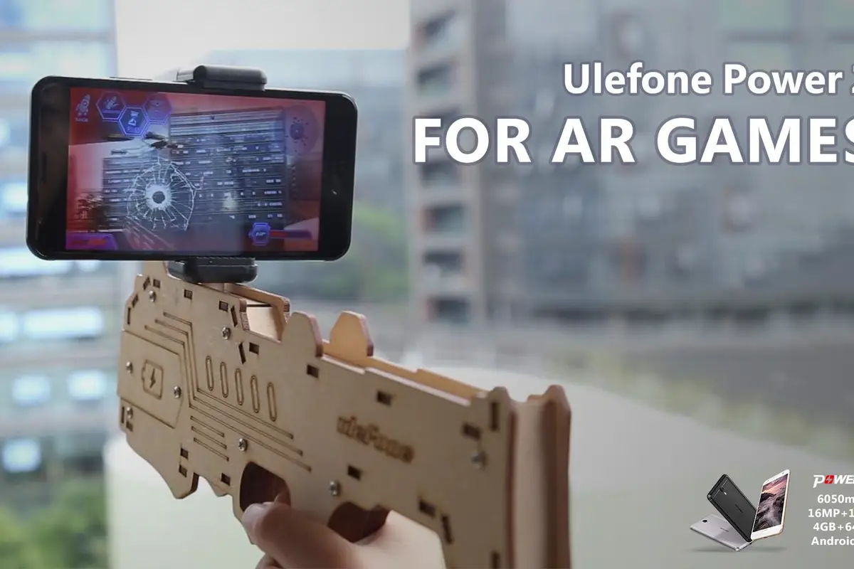 Watch: Play AR Games on the Ulefone Power 2 with its Gyro Sensor