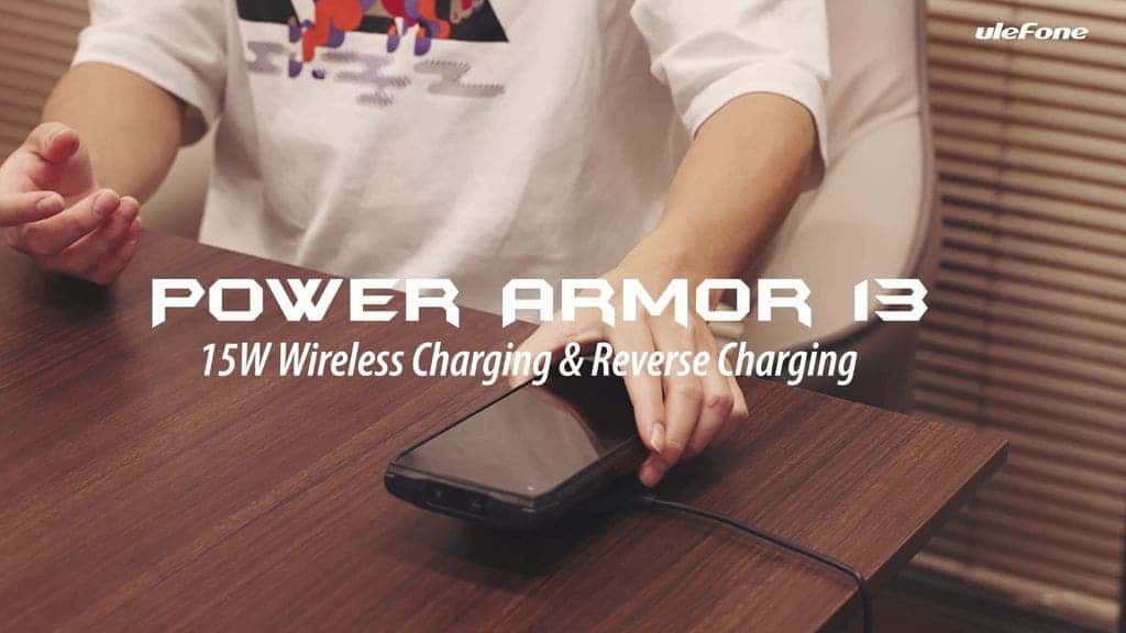 Ulefone Power Armor 13 shows its wireless charging skills