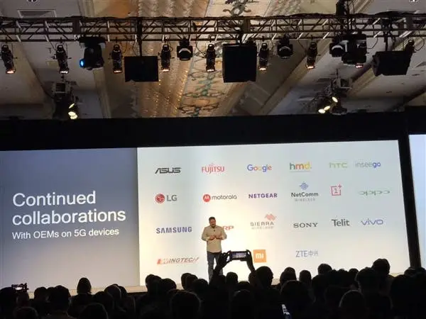 Qualcomm announces the first batch of OEMs to use its 5G equipment