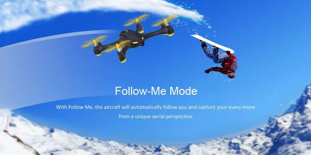 New Hubsan H507A FPV drone presale offer on Tomtop