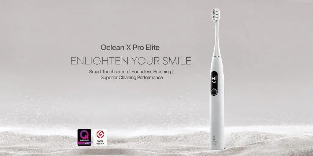 Oclean X Pro Elite smart toothbrush even cheaper with our coupon