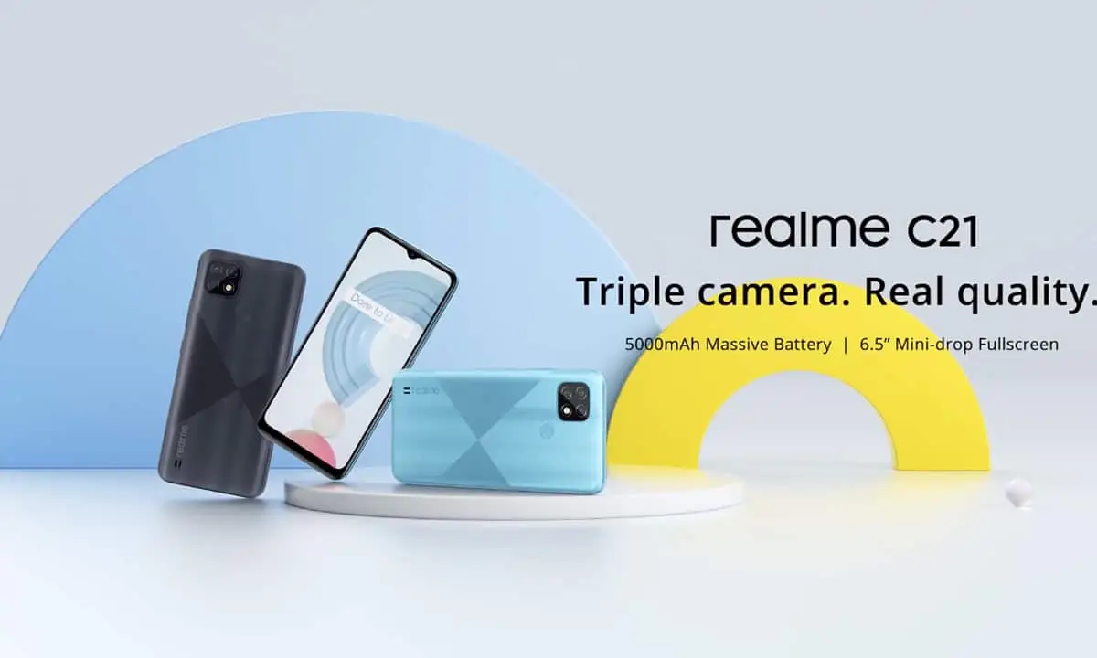 Realme C21 goes official with Helio G35, 5000mAh battery and $120 price!