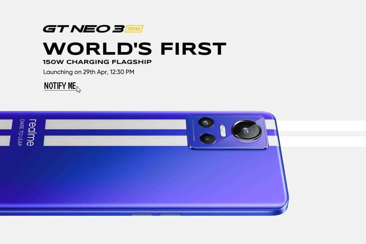 Realme GT Neo 3 Launches In India Today, How To Watch Live Stream?