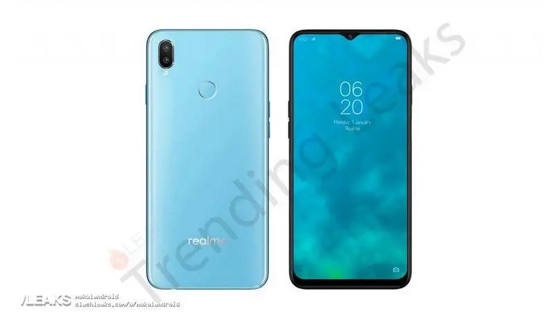 Realme U1 renders leak, show a striking design similarity to Realme 2 Pro