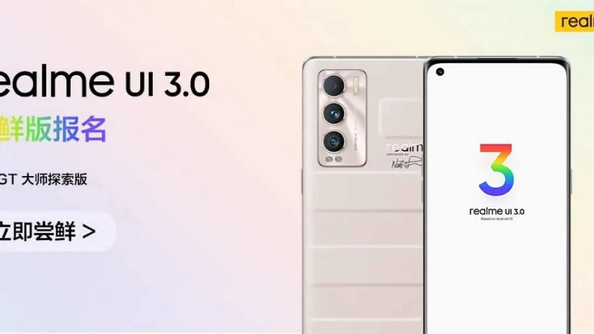 Realme GT Master Explorer Edition gets Android 12-based Realme UI 3.0 beta