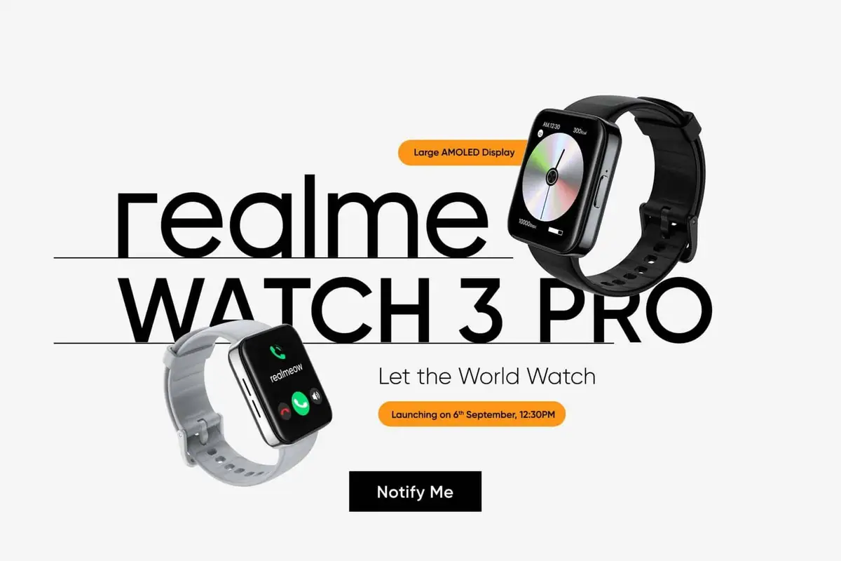 Realme Buds Air 3S, Watch 3 Pro India launch date confirmed
