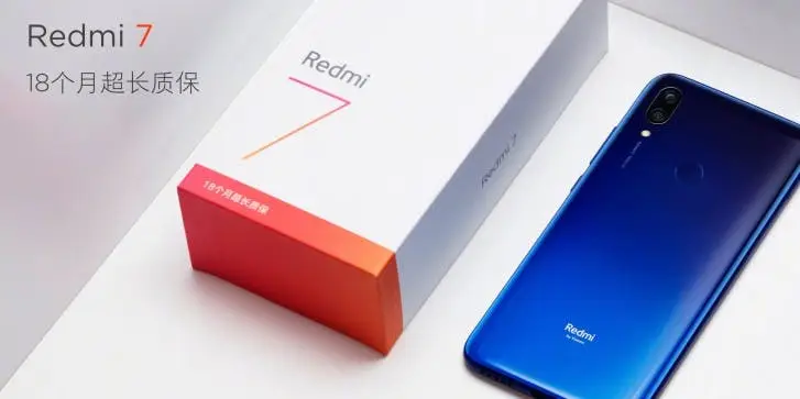 The 4000mAh Redmi 7 battery offers up to half a month in standby
