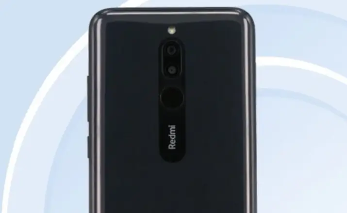 Redmi smartphone with dual rear camera & a waterdrop display appears on TENAA