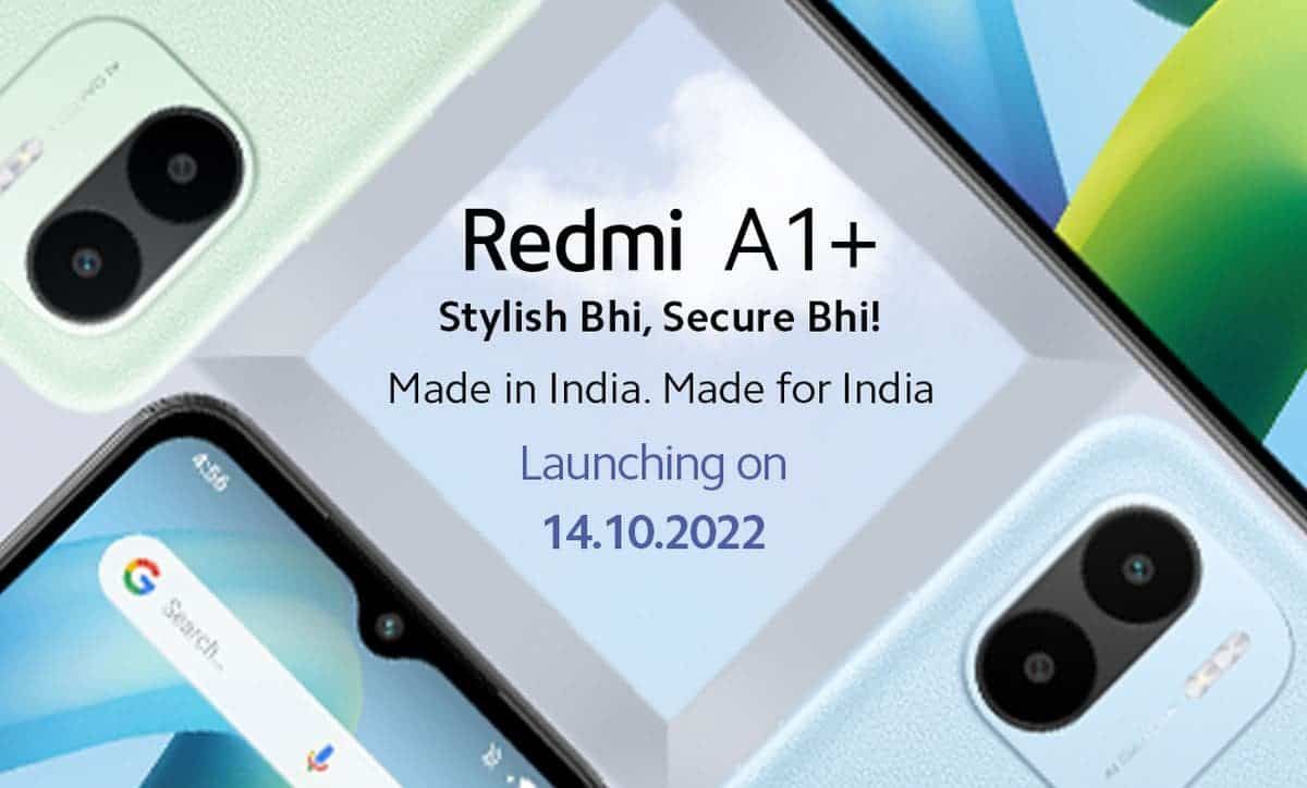 Xiaomi preheats the Redmi A1+: set to launch in India