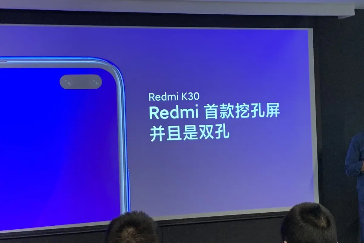 Here are the first live images of the Redmi K30, will come with a 120Hz display