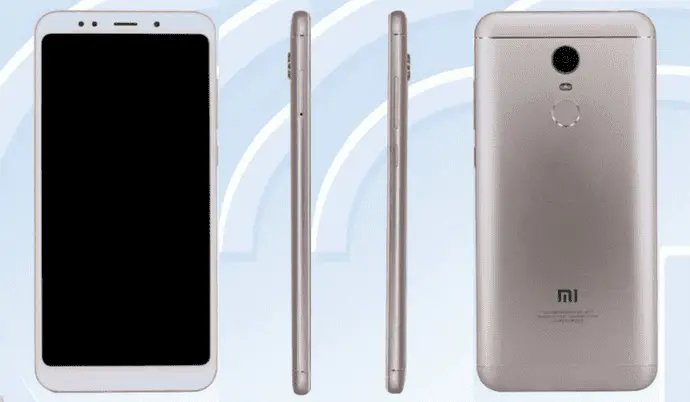 Xiaomi Redmi Note 5 pops up on TENAA, launch imminent