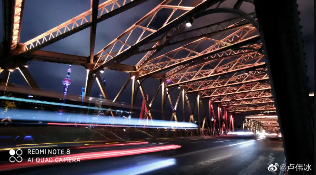 Lu Weibing releases Redmi Note 8 48MP Night Image Samples