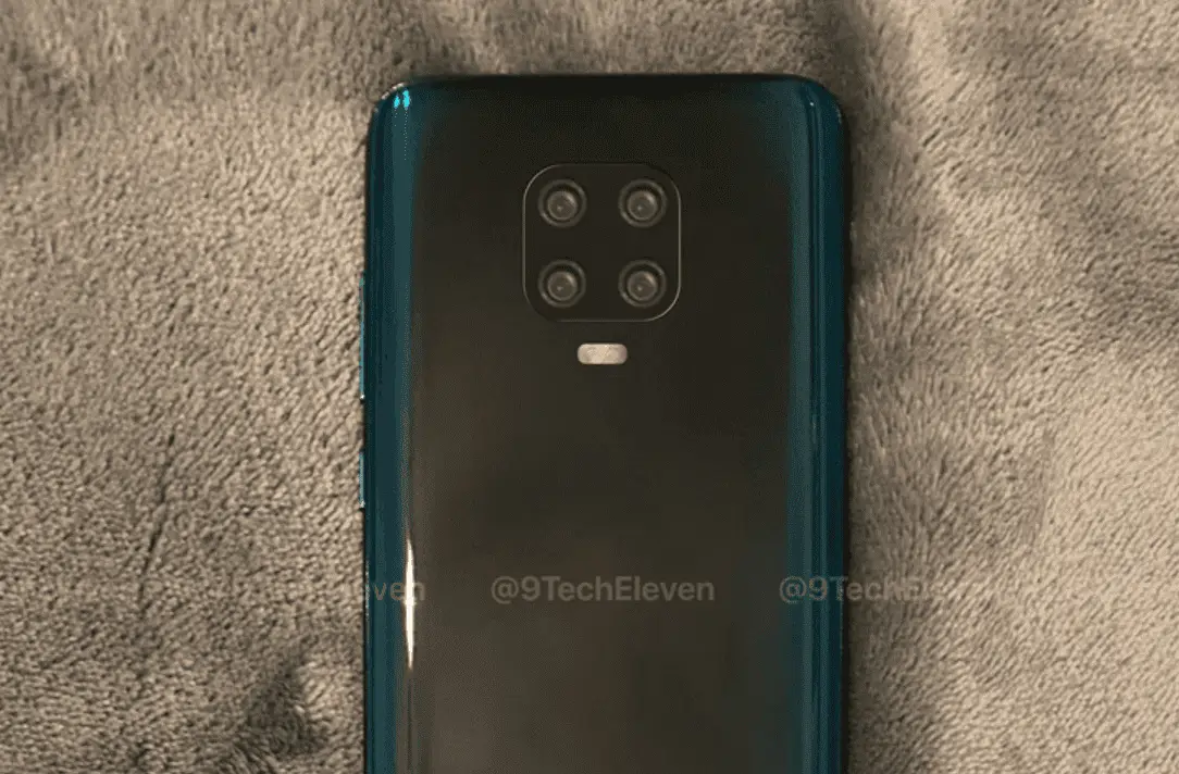 Redmi Note 9 Pro first online appearance - uses a punch-hole display