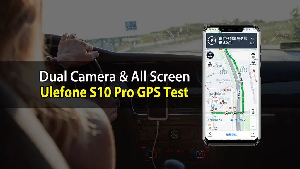 Budget Ulefone S10 Pro gets a video GPS test