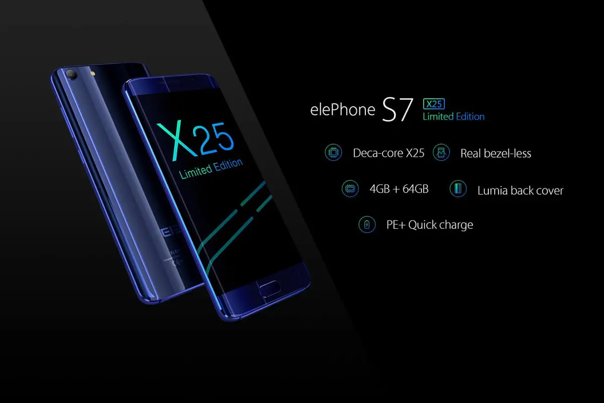 Elephone S7 “Treasure” Edition announced with Helio X25