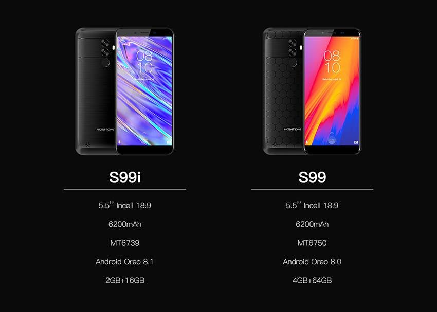 Budget big battery HOMTOM S99i announced