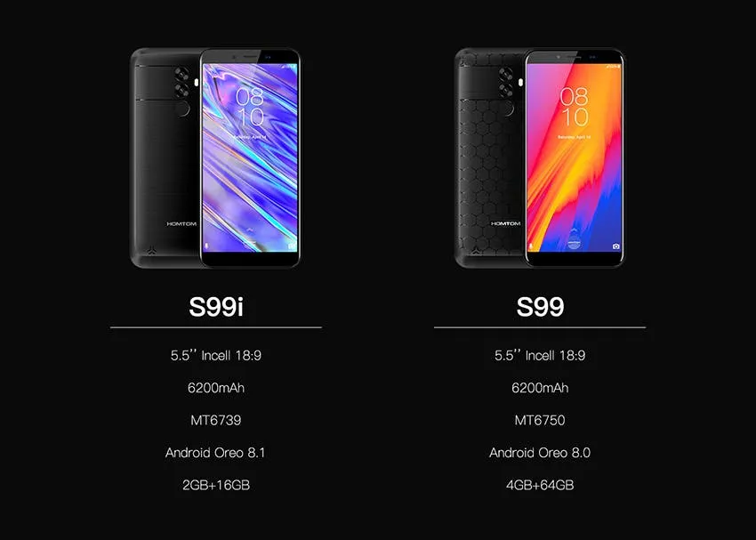 Budget big battery HOMTOM S99i announced